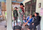 TMMD Sragen: Pelukan Hangat Praka Alfian untuk Buah Hati