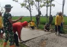 Satgas TMMD Sragen Taklukkan Hujan, Jalan Tuntas Sesuai Target