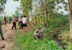 Kabut Asap Tak Padamkan Semangat TMMD Sragen Bersihkan Jalur Pengecoran
