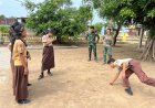 TMMD Sragen: Anak Desa Tertawa Riang Main Engklek, Jauhi Gawai