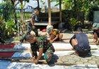 Gotong Royong TMMD Sragen: Merah Putih Lambang Persatuan TNI dan Warga
