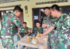 Stamina Prajurit TMMD Sragen Doping Suplemen Demi Sukses Program Desa