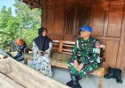 Jelang Penutupan TMMD ke-128, Provost Kodim Sragen Cek Induk Semang Satgas