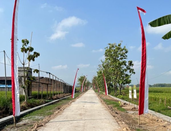 Jalan Mulus Desa Puro Sragen Segera Diresmikan Pangdam IV/Diponegoro